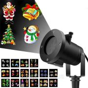 Лазерний проектор Christmas Laser Projector 16 картриджів