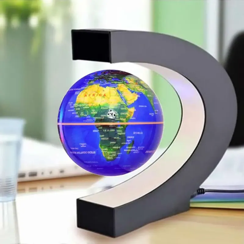 Глобус, що обертається в невагомості Globe Star з підсвічуванням