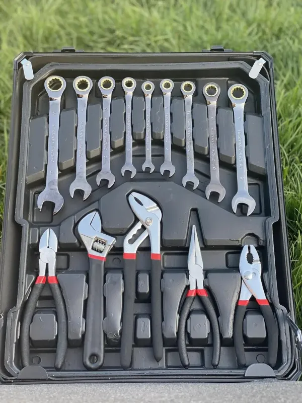 Великий Набір інструментів у валізі Rainberg 399 предметів, інструменти, набір інструментів