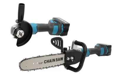 Акумуляторна болгарка з насадкою для пили  DGA540 Безщіткова 24V/5Ah (інструмент 2 в 1)