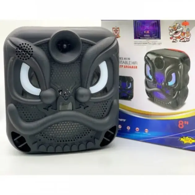 Бездротова акумуляторна колонка з RGB підсвічуванням RX-8130A