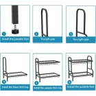 Органайзер кухоний для миття посуду метал R2F-43см