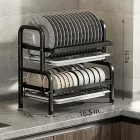 Органайзер кухоний для миття посуду метал R2F-43см