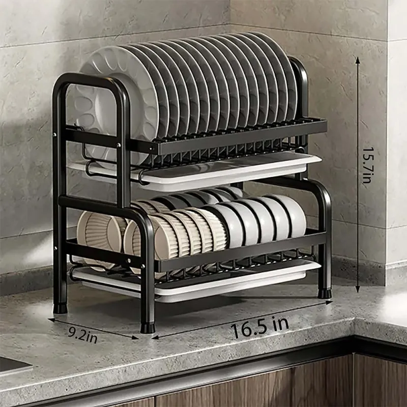 Органайзер кухоний для миття посуду метал R2F-43см