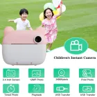 Блакитний Дитяча цифрова фотокамера миттєвого друку з термопринтером M&A-2000