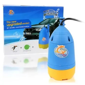 Портативне автомобільне миття від прикурювача з насосом, шлангом та розпилювачем Chejieba