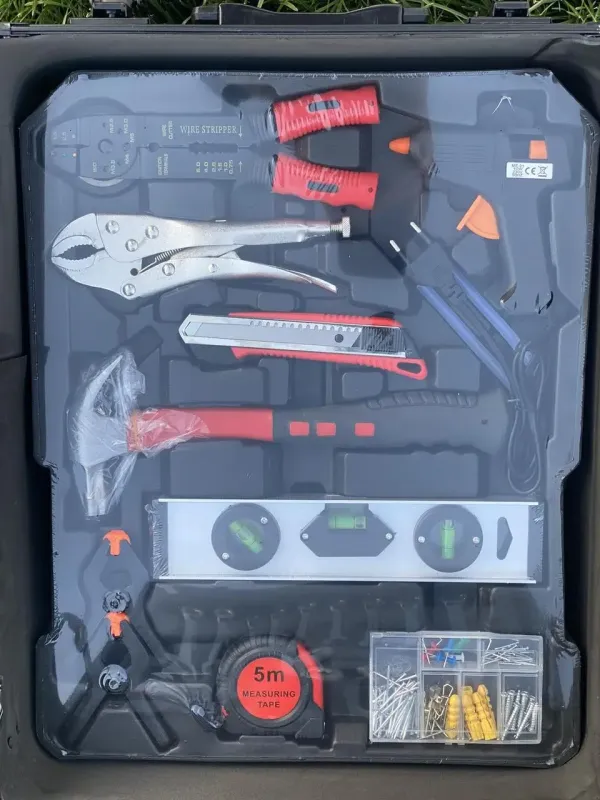 Великий Набір інструментів у валізі Rainberg 399 предметів, інструменти, набір інструментів