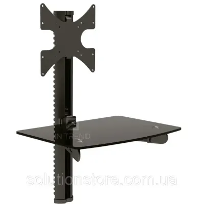 Кронштейн для телевізора Чорне фіксоване настінне кріплення діагоналлю 10"- 32" до 10 кг
