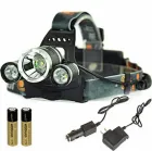 Потужний налобний світлодіодний ліхтарик 3 в 1 RJ-3000, налобний ліхтар, світлодіодний ліхтар