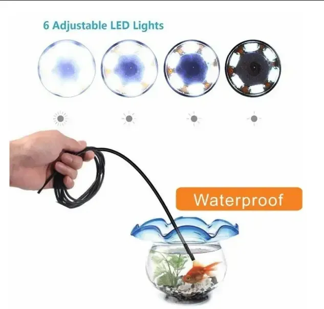 Камера Ендоскоп Android та PC Endoscope, гнучка USB-камера (100P) 5 м