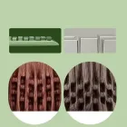 3D щипці для завивки волосся HAIR CLIPER XL-618 гофре