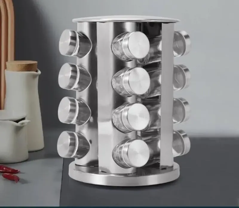 Карусель для спецій Spice carousel 16 відсіків. Контейнери для спецій