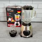 Блендер 1500W побутовий кухонний стаціонарний 1,5л з кавомолкою Zepline ZP-004