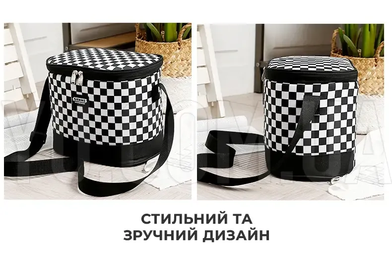 Термосумка для транспортування холодних та гарячих продуктів, напоїв GP 4337 сумка-холодильник 11 л