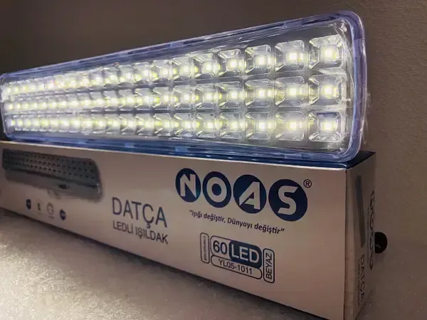 Кемпінгова лампа, 60 LED з акумулятором Noas YL05-1011 / Акумуляторний переносний ліхтар