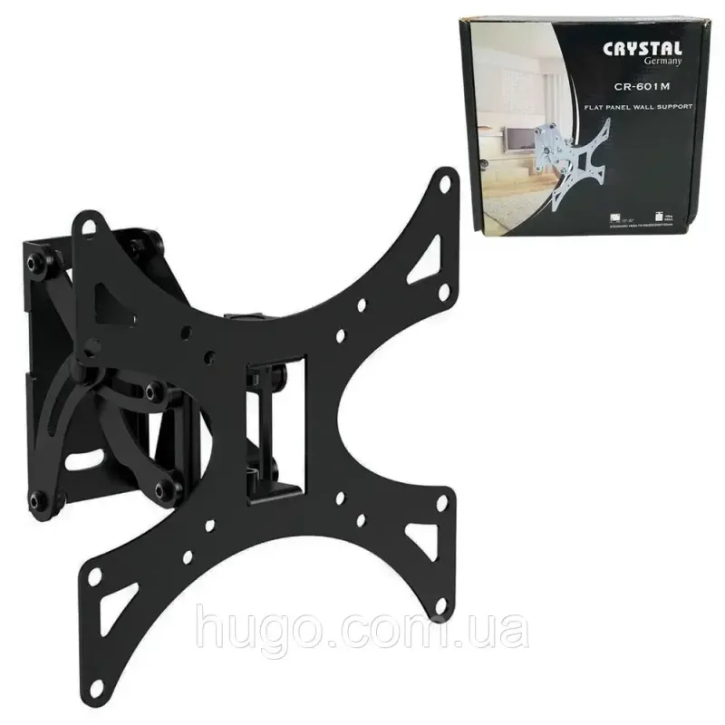 Кронштейн для ТВ 23"-32" SL03, до 36 кг / Статичний кронштейн настінний / Кріплення для телевізора