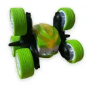 Машинка-перевертень на радіокеруванні Stunt car exciter Зелена
