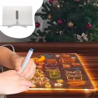 Світлодіодна дошка планер Led для нотаток малювання маркером календар usb світильник 3D