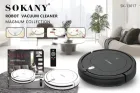 Автоматичний акумуляторний робот-пилосос SOKANY SK-13017 l Акумуляторний бездротовий смарт пилосос з пультом