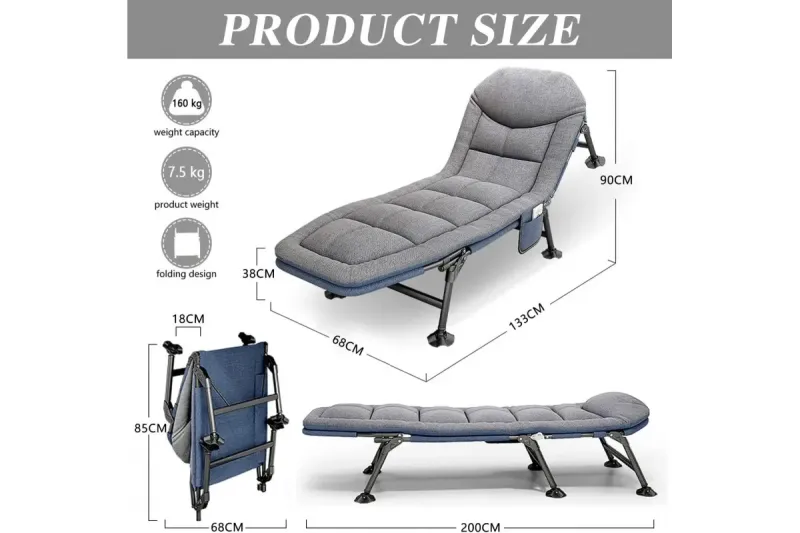 Розкладне ліжко з ніжками/розкладачка