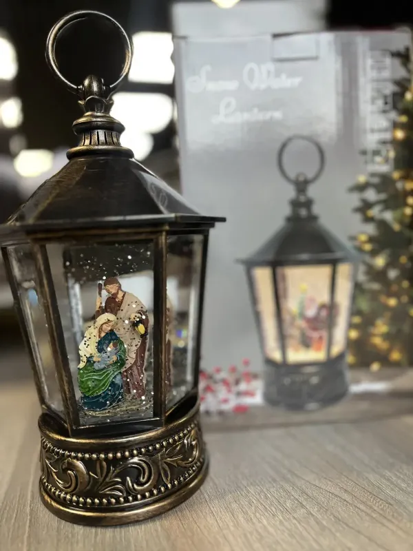 Різдвяна ніч Музичний новорічний ліхтар XMAS WDL 24077A