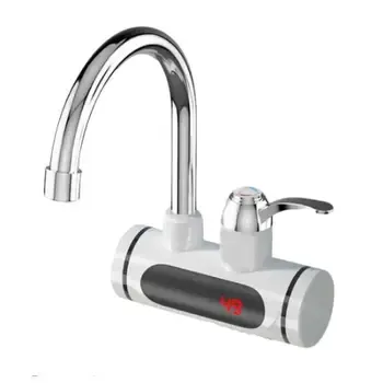 Бокове Проточний водонагрівач з LCD екраном, водонагрівач, кран