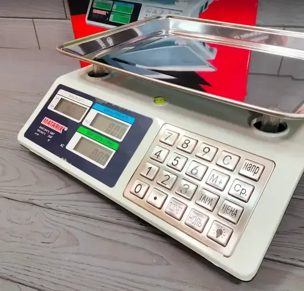 Ваги торговельні електронні Matarix MX-414 S MB