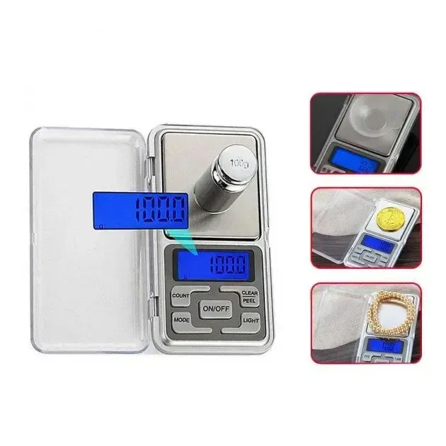 Ваги ювелірні компактні кишенькові 500г
