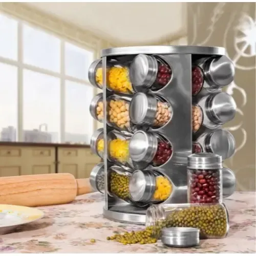Карусель для спецій Spice carousel 16 відсіків. Контейнери для спецій
