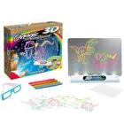 Електронна дошка для малювання SUNROZ 3D Magic Drawing Board Морський стиль з підсвічуванням та 3Д ефектом
