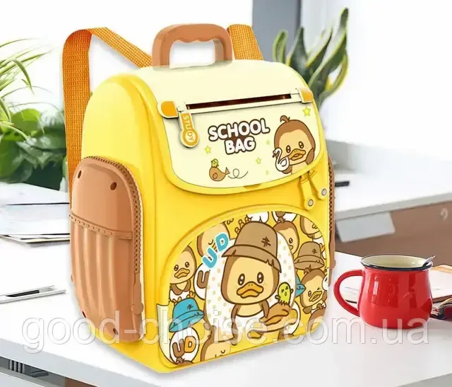 Дитячий електронний сейф-скарбничка SUNROZ Рюкзак Bambi WF-3008CX Ugly Duckling
