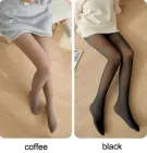 Колготи теплі зимові на густому флісі, Колготи з імітацією капронових