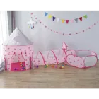 Намет дитячий ігровий / Великий дитячий намет з тунелем та сухим басейном / Намет будинок для дітей