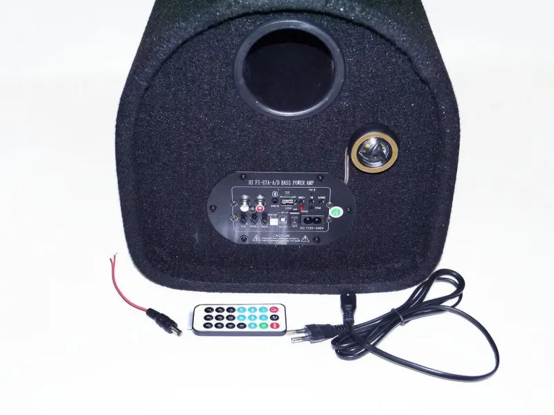 Активний сабвуфер Xplod бочка T-010 10 дюймів Bluetooth 1000W