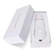 Ультразвуковий скраббер портативний для чищення обличчя Face Cleaner 8816 / Очищувач порів / Скрабер ліфтинг