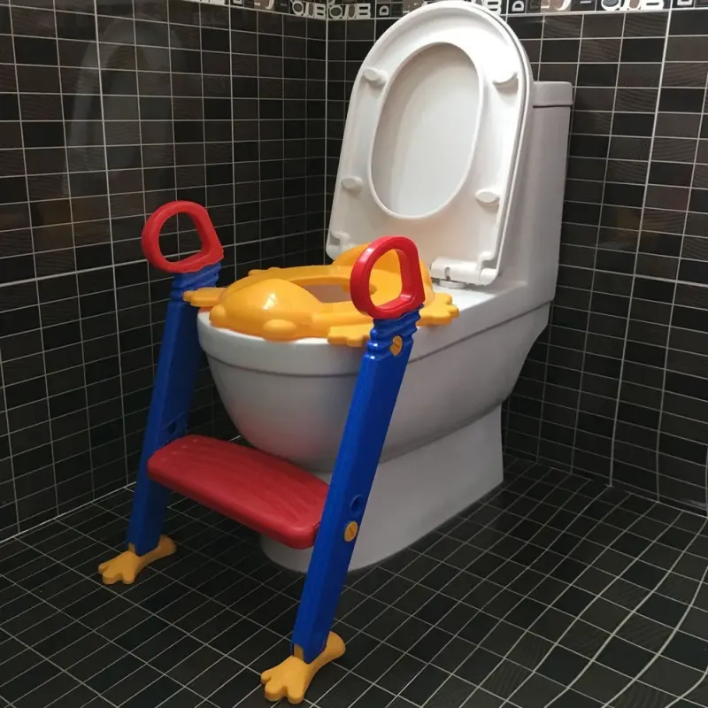 Дитяче сидіння на унітаз із приставними сходами Froggie