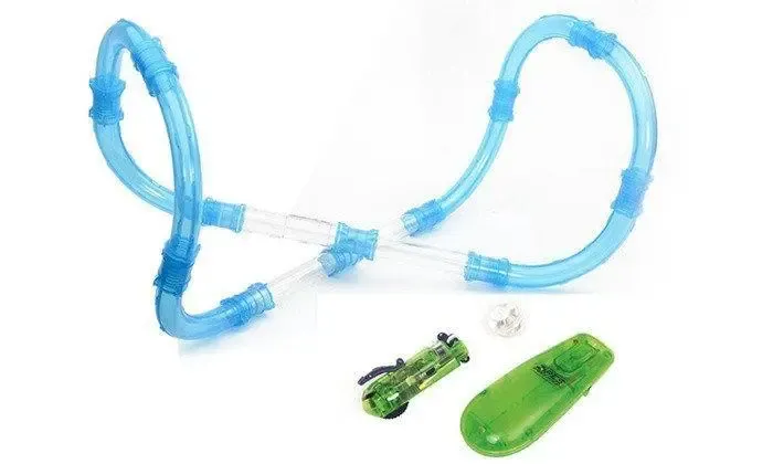 Трубки, що світяться, CHARIOTS SPEED PIPES / трубопровідний автотрек / гоночний трек (27 деталей)