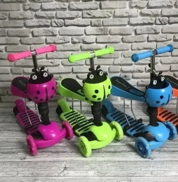 Дитячий самокат Best Scooter 5в1 Сонечко