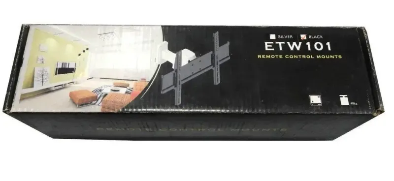 Кронштейн утримувач для телевізора ETW-101 діагоналлю 14 - 32" / Універсальний настінний тримач до 40 кг