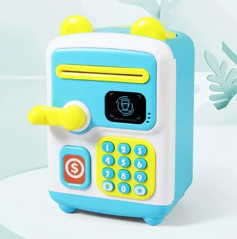 Електронна скарбничка-сейф із кодовим замком Face Recognition Money BOX
