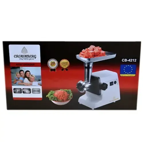 М'ясорубка електрична Crownberg CB-4212 із соковижималкою