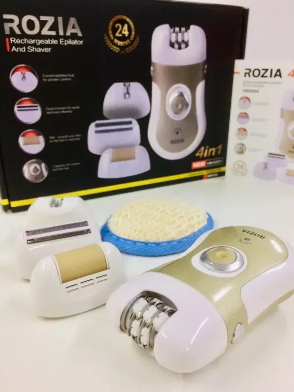 Епілятор пемза Rozia Hb-6006  4 в 1