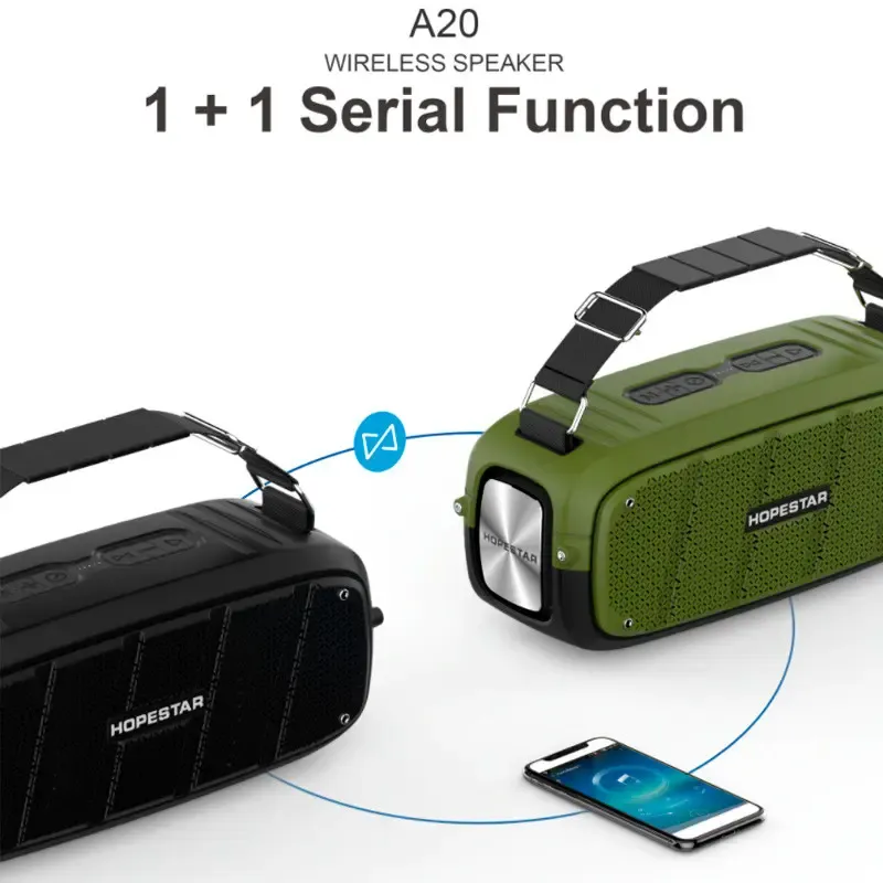 Портативна бездротова колонка Hopestar A20 Pro