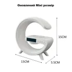 Настільна смарт-лампа з бездротовою зарядкою та динаміком Smart Light Sound Machine G63