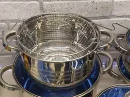 Набір посуду Grand Berg GB-2021 з нержавіючої сталі, 18 предметів, набір каструль