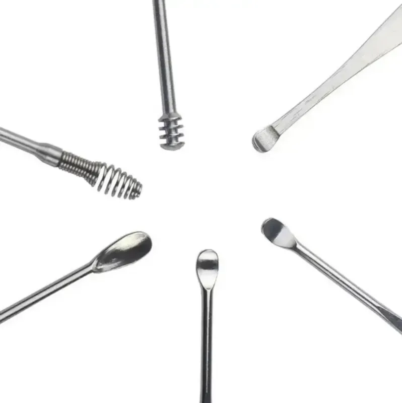 Багаторазові вушні палички з пружиною набір інструментів для очищення вух спіраль з футляром