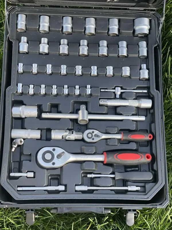 Великий Набір інструментів у валізі Rainberg 399 предметів, інструменти, набір інструментів