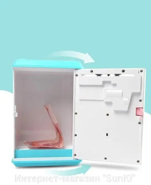 Електронна Скарбничка сейф з відбитком пальця та кодовим замком «BODYGUARD» + купюроприймач