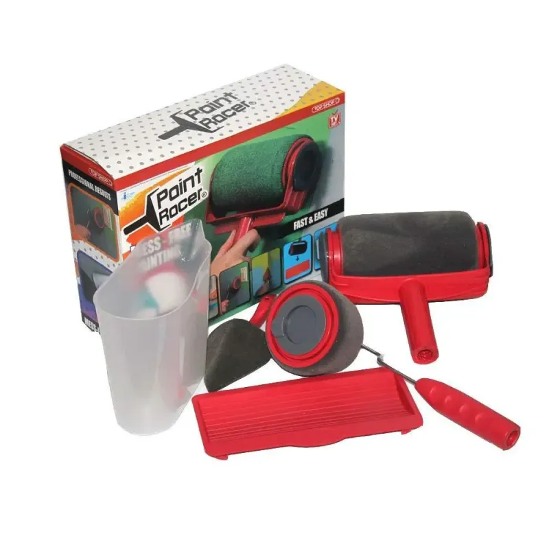 Набір для фарбування стін 2в1 Paint Racer PRO, валик для фарбування стін