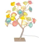 Кольорова Настільна світлодіодна лампа / Дерево Троянда / Декоративна настільна лампа для дому